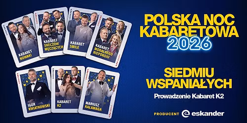 Warszawa: Polska Noc Kabaretowa 2026