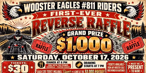 Eagle Riders Reverse Raffle