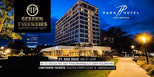 Heilbronn 'Silvester Platin Party' im Parkhotel, 10. Stock