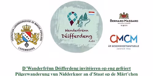 NIDDERKUER FLMP IVV GEF\u00c9IERT PILGERWANDERUNG 