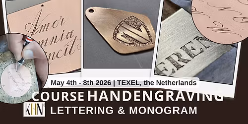 KHN\u00ae Course Handengraving Lettering & Monogram