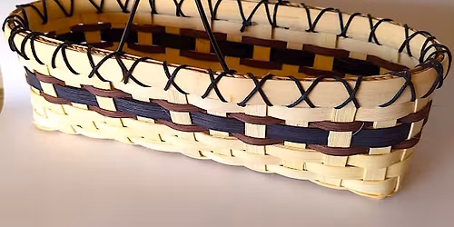 Cracker Basket - Introduction to Basket Weaving Class