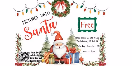 FREE Pictures with Santa!
