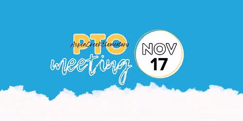 November PTO Meeting