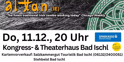 28th Guinness Irish Christmas Festival mit "Altan" und "Buloch"