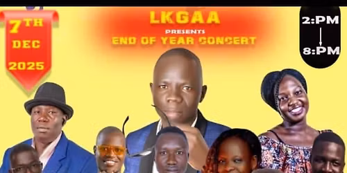 Lugbara Kampala Gospel artists End of Year Concert