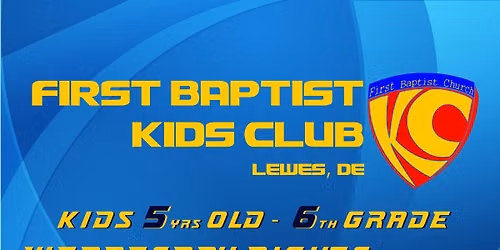 First Baptist Kids Club