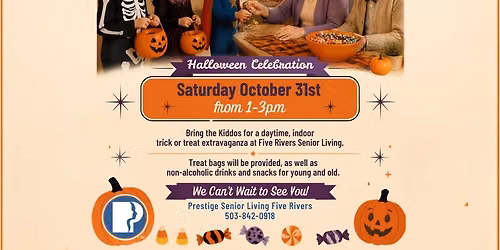 Day-time Trick or Treat at Prestige Senior Living Five Rivers