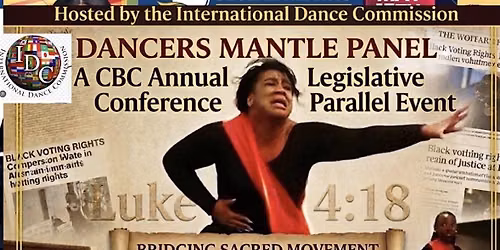 Dancers Mantle Panel Congressional Black Caucus (CBC)