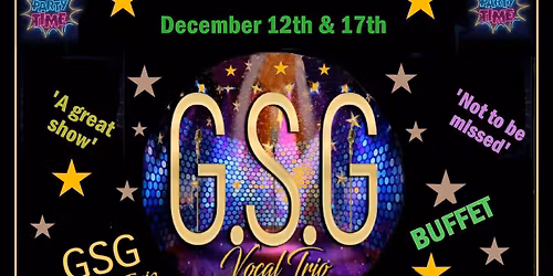 GSG Party to Party Night Christmas 2025. Ticket Event 