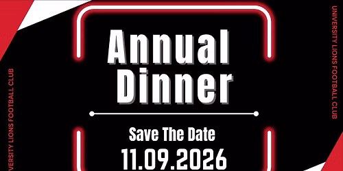 UTAS Lions FC Annual Dinner
