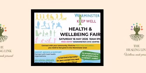 The Healing Link @ The Health & Wellbeing Fair, Warminster 
