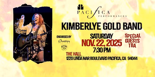 Kimberlye Gold Band at Pacifica Performances