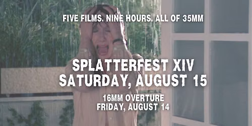 Splatterfest 16mm Overture: All The Colors of the Dark (1972) + The Dead Are Alive (1972)
