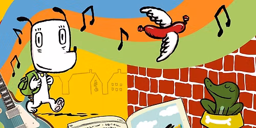 Fort\u00e6llekoncert med Hunden Ib