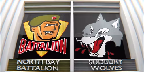 North Bay Battalion at Sudbury Wolves