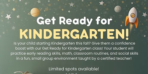 Get Ready for Kindergarten!