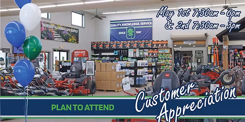 Customer Appreciation Days 2026