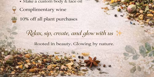 Bloom and Glow Ladies\u2019 Night at Green Heritage Nursery