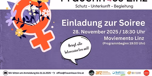 Frauenhaus Linz Soiree 2025