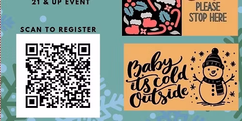 2C Wine Down Doormat Paint Night