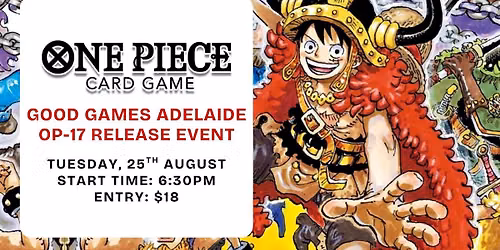 ONE PIECE CARD GAME OP-17 Release Event