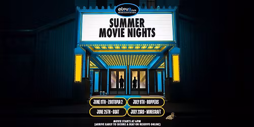 Summer Cinema at Elev8