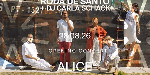 Opening Concert: Roda de Santo (PT) + Carla Schack (BR\/DK)