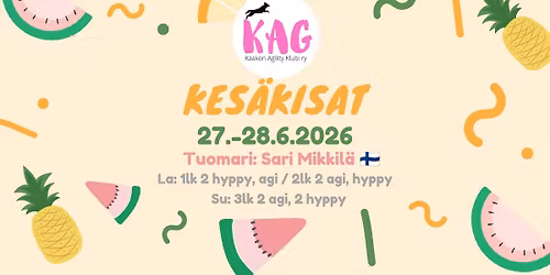 KAG Kes\u00e4kisat 27.-28.6.2026