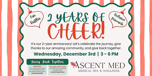 2 Years of Cheer - Anniversary Event