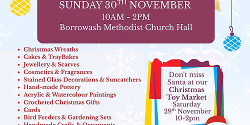 Ockash Trust Christmas Gift & Craft Market