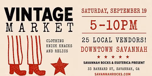 Savannah Rocks Vintage Market