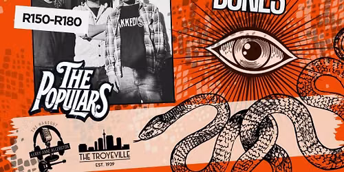 THE BLACK CAT BONES + THE POPULARS 
