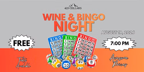 Wine and Bingo @ 425 Cellars