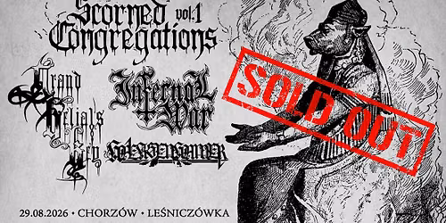 !SOLD OUT! SCORNED CONGREGATIONS vol1 GRAND BELIAL'S KEY, INFERNAL WAR, H\u00c6KSENHAMER & more \/ 29.08