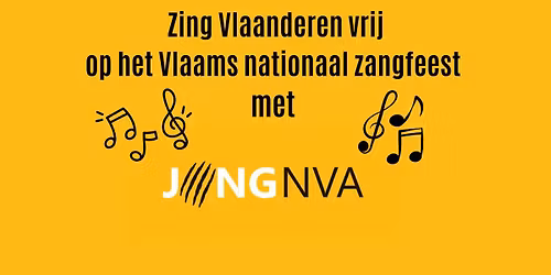 Samen met Jong N-VA naar het Vlaams nationaal zangfeest!