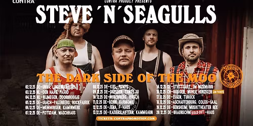 STEVE 'N' SEAGULLS - The Dark Side Of The Moo - Kaiserslautern, Kammgarn