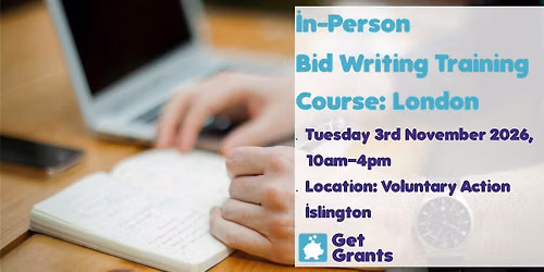 In-Person Bid Writing Training Course - London