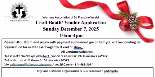Christmas craft Fair
