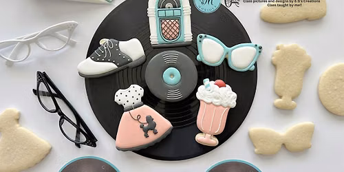 3:30PM Jukebox Jive Cookie decorating Class