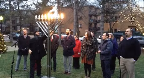 Somerville Menorah Lighting
