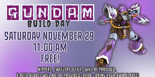 Gundam Build Day