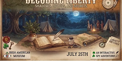 Decoding Liberty: Shadows, Ciphers, and Secrets