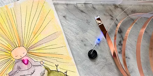 Get Crafty: Light Up Paper Circuit Cards at Hurstville Library