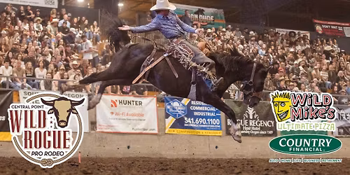 Central Point Wild Rogue Pro Rodeo: First Responder Night - thanks Wild Mike\u2019s Ultimate Pizza