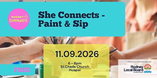 She Connects Kumeu - Paint & Sip