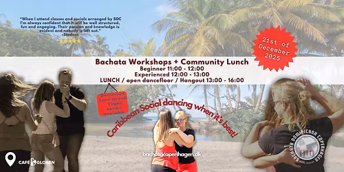 Bachata Workshops and Community Lunch