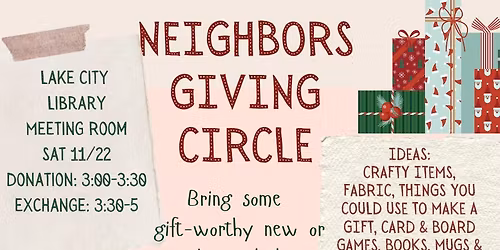 Neighbors Giving Circle