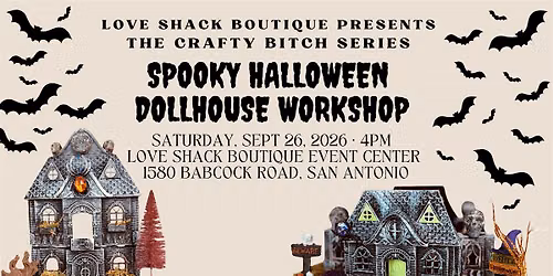 Spooky Halloween Dollhouse Workshop