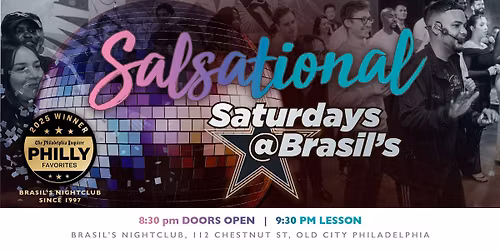 SALSATIONAL Saturdays 